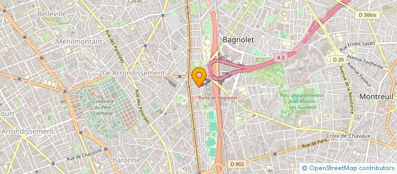 localisation de l'entreprise MONSIEUR ROBERT SEDROWICZ  PARIS