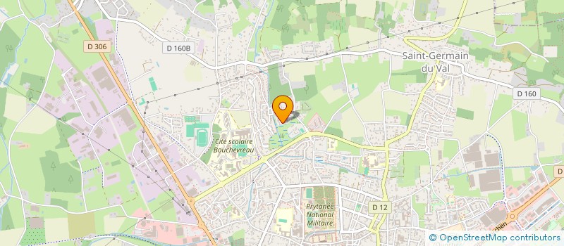 localisation de l'entreprise MONSIEUR ROBERT SEGUI  LA FLECHE