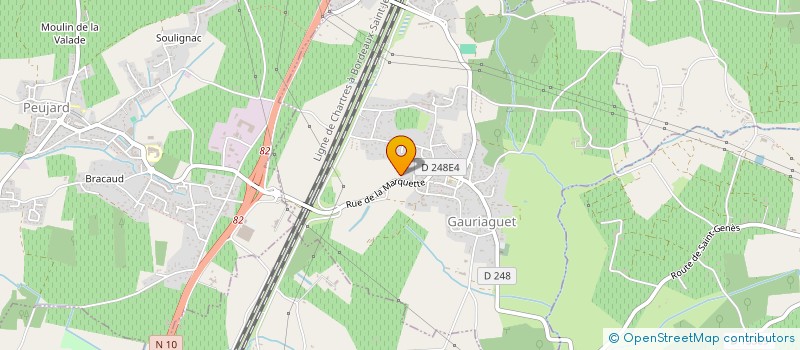 localisation de l'entreprise MONSIEUR ROBERT SERAFIN  SAINT-ROMAIN-LA-VIRVEE