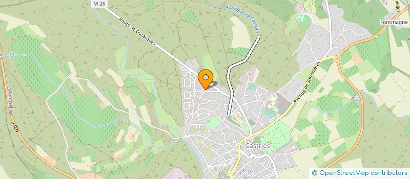 localisation de l'entreprise MONSIEUR ROBERT SERIEYS  CASTRIES