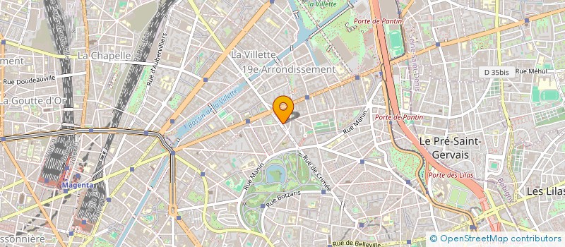 localisation de l'entreprise MONSIEUR ROBERT SIAUVE  PARIS