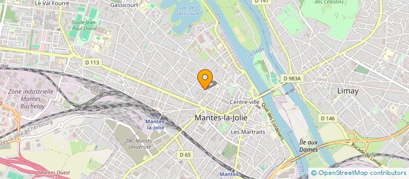 localisation de l'entreprise MONSIEUR ROBERT SIDA  MANTES-LA-JOLIE