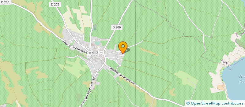 localisation de l'entreprise MONSIEUR ROBERT SIENAERT  AZILLE