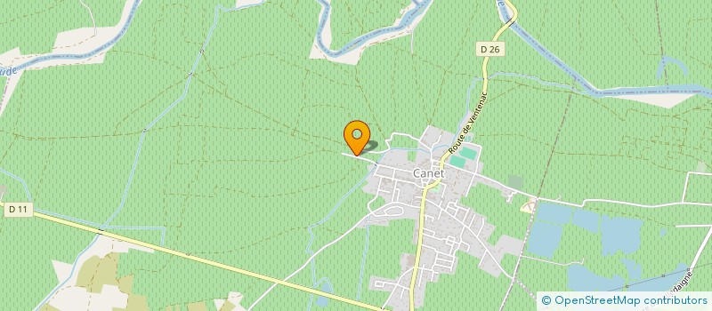 localisation de l'entreprise MONSIEUR ROBERT SMITH  CANET