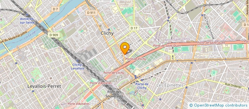 localisation de l'entreprise MONSIEUR ROBERT SMORAGIEWICZ à CLICHY