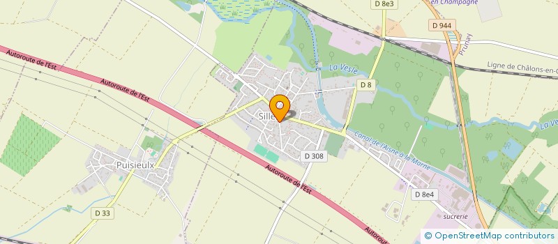 localisation de l'entreprise MONSIEUR ROBERT SOHIER  SILLERY