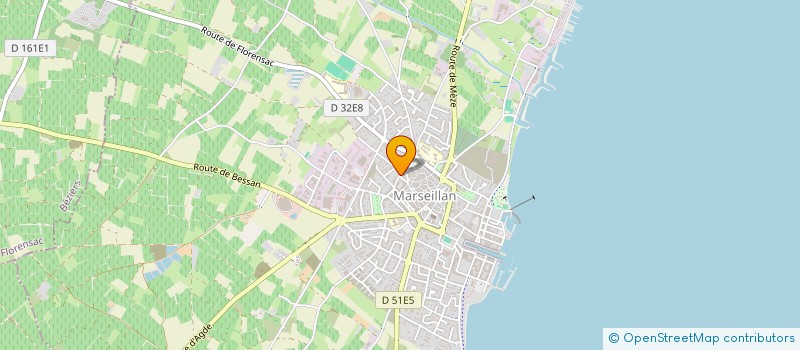 localisation de l'entreprise MONSIEUR ROBERT SOLANO à MARSEILLAN