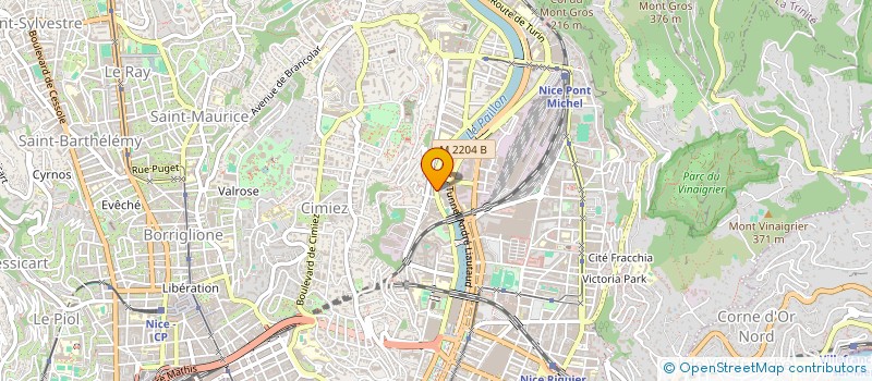 localisation de l'entreprise MONSIEUR ROBERT SUAREZ  NICE