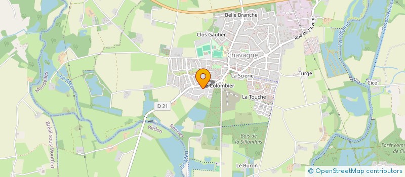 localisation de l'entreprise MONSIEUR ROBERT SZABO  CHAVAGNE