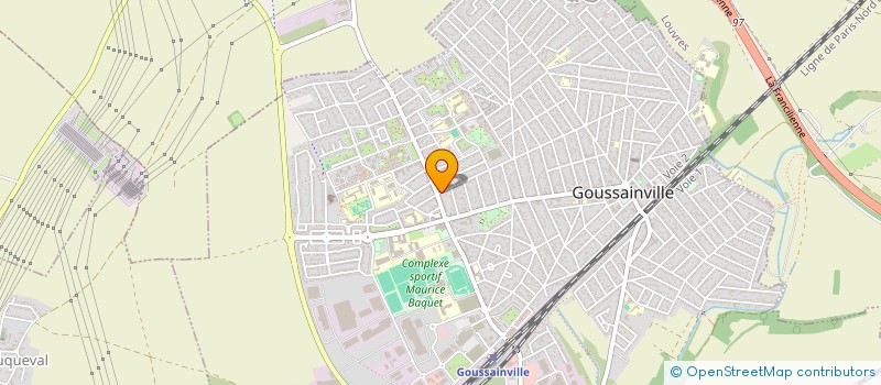 localisation de l'entreprise MONSIEUR ROBERT SZUCS  GOUSSAINVILLE