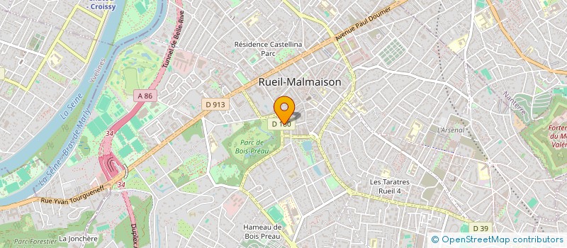 localisation de l'entreprise MONSIEUR ROBERT TACHON à RUEIL-MALMAISON