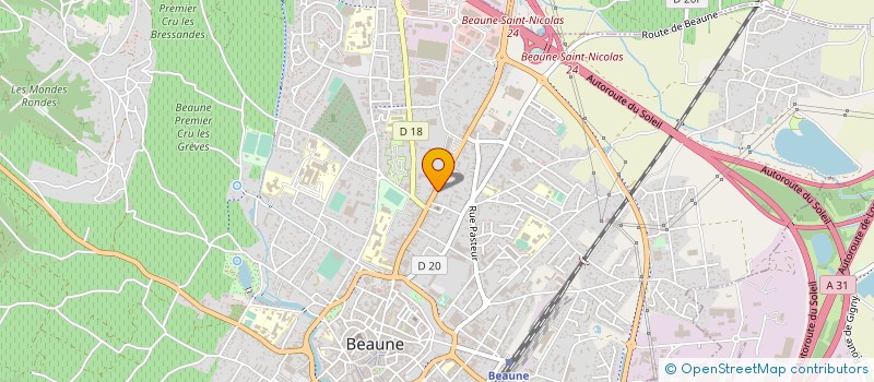 localisation de l'entreprise MONSIEUR ROBERT TAN à BEAUNE
