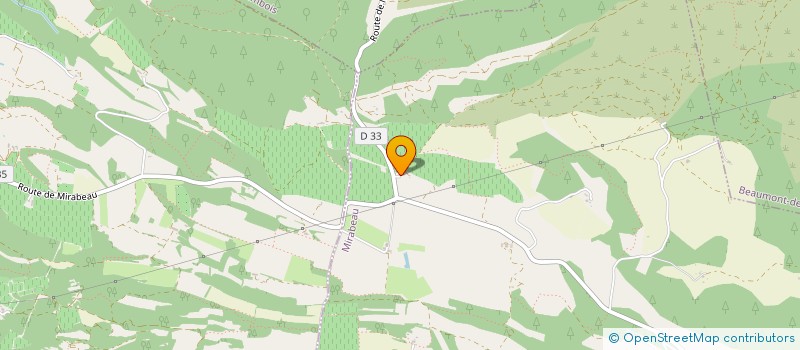 localisation de l'entreprise MONSIEUR ROBERT TCHOBDRENOVITCH  MIRABEAU