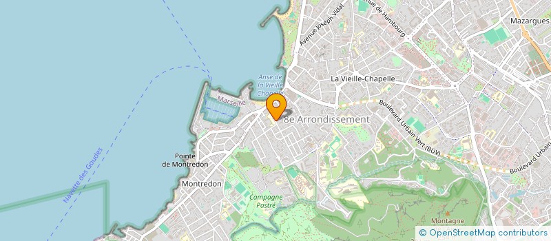 localisation de l'entreprise MONSIEUR ROBERT TEISSIER à MARSEILLE