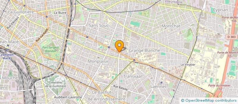 localisation de l'entreprise MONSIEUR ROBERT TELIAN  LYON