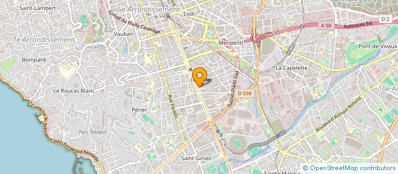 localisation de l'entreprise MONSIEUR ROBERT TERZIAN à MARSEILLE