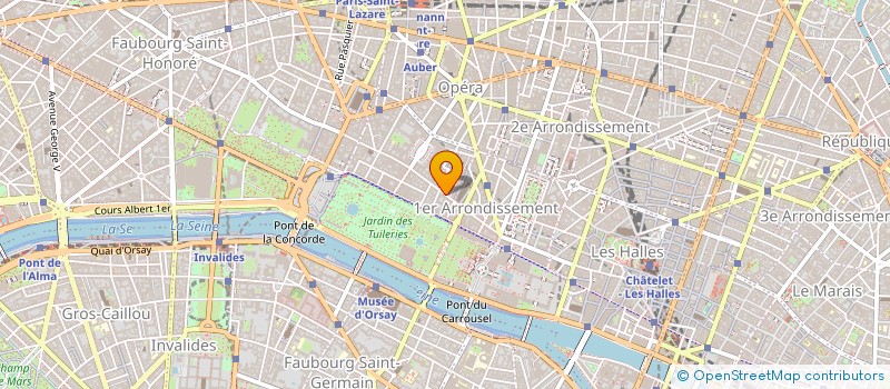 localisation de l'entreprise MONSIEUR ROBERT THOMAS à PARIS