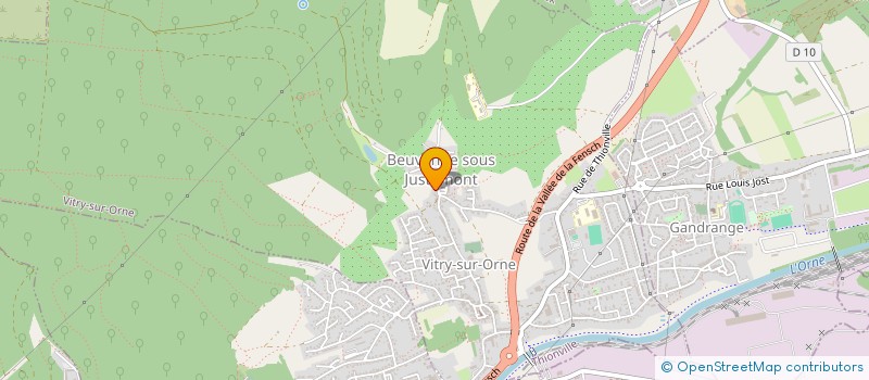 localisation de l'entreprise MONSIEUR ROBERT THOMAS  VITRY-SUR-ORNE