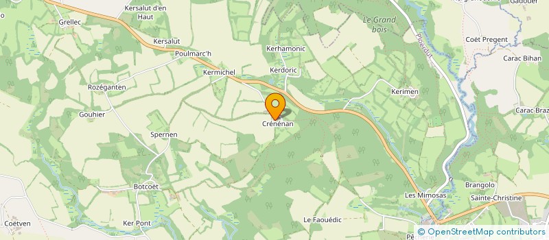 localisation de l'entreprise MONSIEUR ROBERT THORPE  PLOERDUT