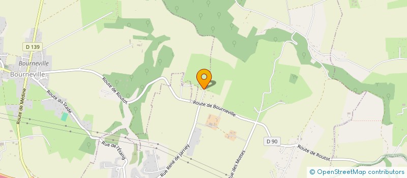 localisation de l'entreprise MONSIEUR ROBERT TORNOS  ETREVILLE