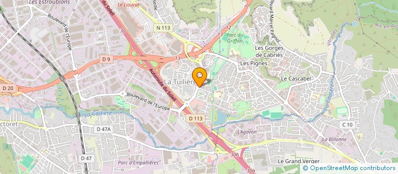 localisation de l'entreprise MONSIEUR ROBERT TOURREL à VITROLLES