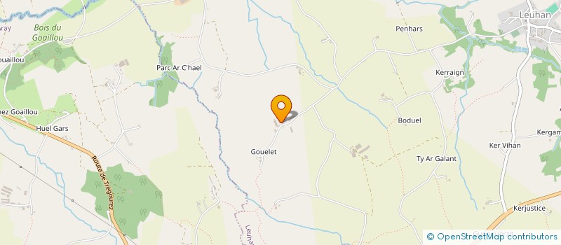 localisation de l'entreprise MONSIEUR ROBERT TRAOUEN  LEUHAN