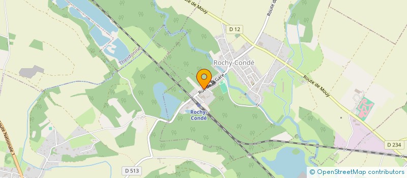 localisation de l'entreprise MONSIEUR ROBERT TRUPTIL  ROCHY-CONDE