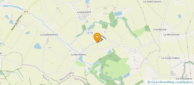 localisation de l'entreprise MONSIEUR ROBERT TRUTAUD  NIEUL-LE-DOLENT