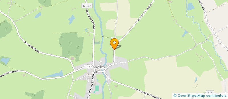 localisation de l'entreprise MONSIEUR ROBERT TULOUP  LUCENAY-LES-AIX