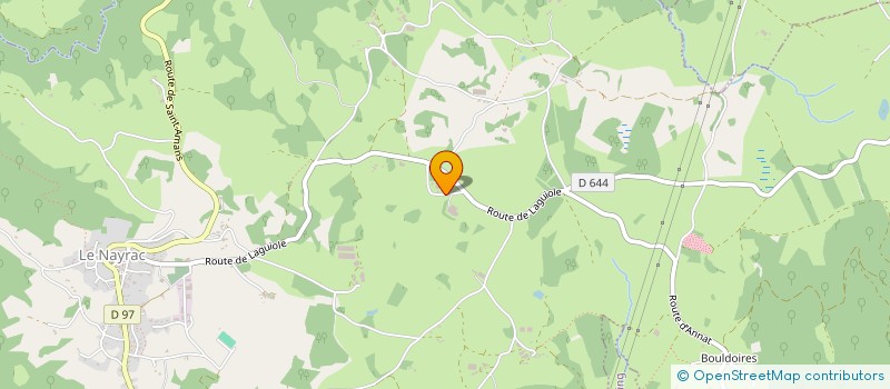 localisation de l'entreprise MONSIEUR ROBERT TURLAN  LE NAYRAC