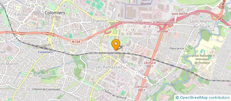 localisation de l'entreprise MONSIEUR ROBERT UHLMANN à TOULOUSE