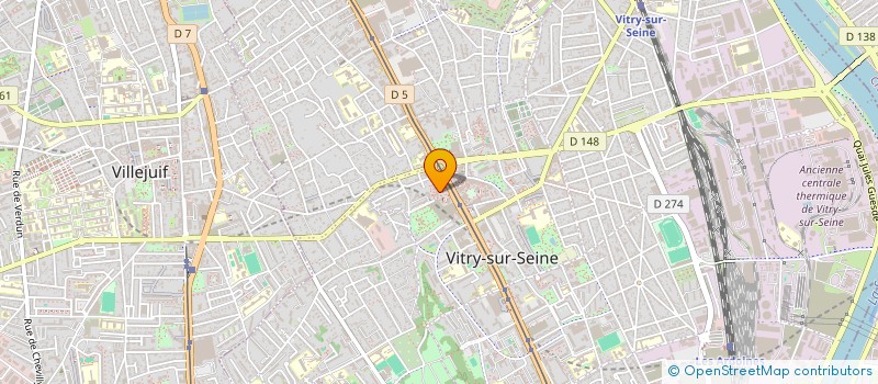localisation de l'entreprise MONSIEUR ROBERT UNTEREINER à VITRY-SUR-SEINE