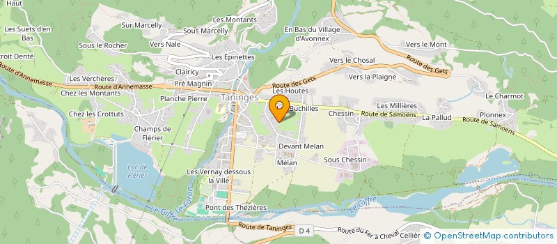 localisation de l'entreprise MONSIEUR ROBERT VACHEROT  MORILLON