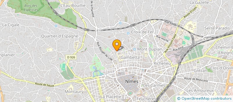 localisation de l'entreprise MONSIEUR ROBERT VALENTIN à NIMES