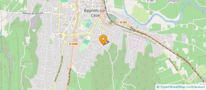 localisation de l'entreprise MONSIEUR ROBERT VALLAT  SAINT-GERVAIS