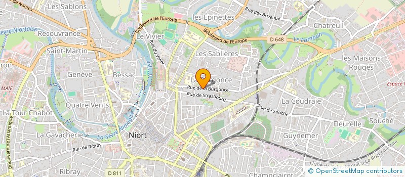 localisation de l'entreprise MONSIEUR ROBERT VALLEE à NIORT