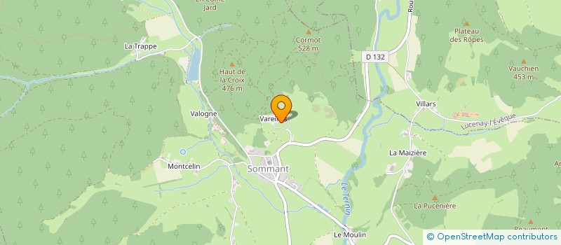 localisation de l'entreprise MONSIEUR ROBERT VAN BAAREN  SOMMANT