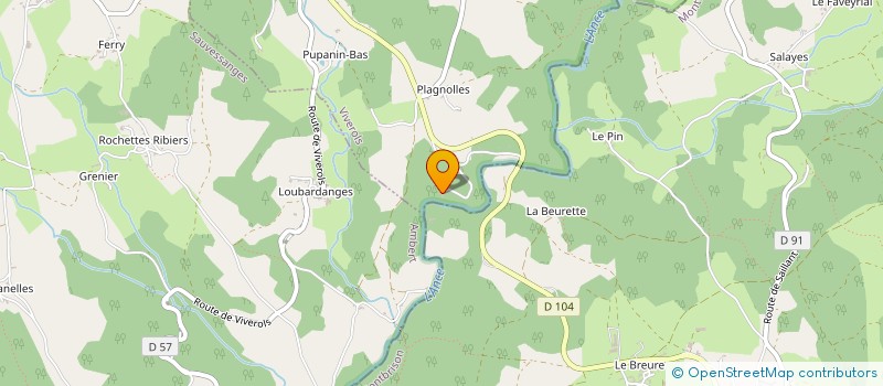 localisation de l'entreprise MONSIEUR ROBERT VAN DER ELST à BEURIERES