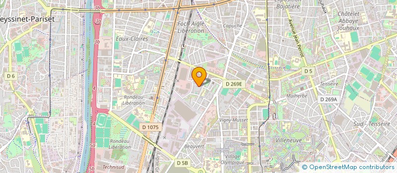 localisation de l'entreprise MONSIEUR ROBERT VANZETTO à GRENOBLE