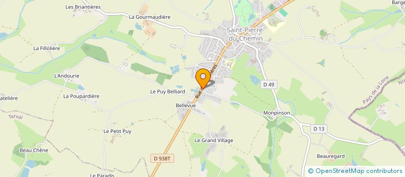 localisation de l'entreprise MONSIEUR ROBERT VAUTRAVERS  SAINT-PIERRE-DU-CHEMIN