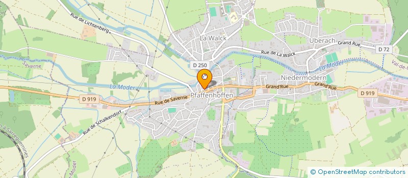 localisation de l'entreprise MONSIEUR ROBERT VEIT  VAL-DE-MODER