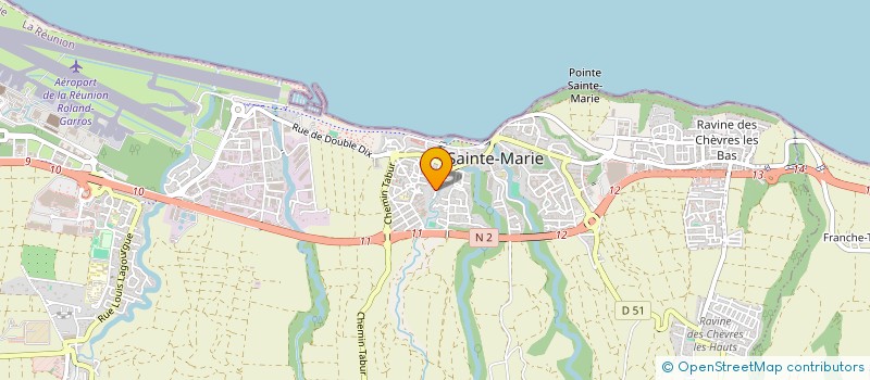 localisation de l'entreprise MONSIEUR ROBERT VELLAYOUDOM à SAINTE-MARIE