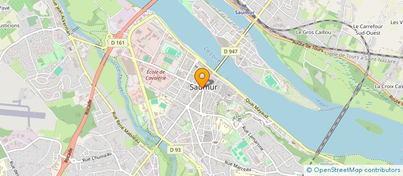 localisation de l'entreprise MONSIEUR ROBERT VELLUET  SAUMUR