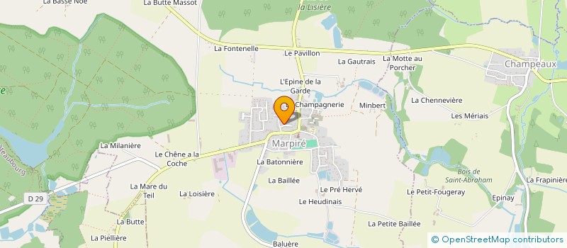 localisation de l'entreprise MONSIEUR ROBERT VERGER  MARPIRE