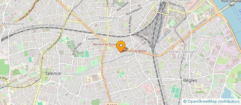 localisation de l'entreprise MONSIEUR ROBERT VERGES  BORDEAUX