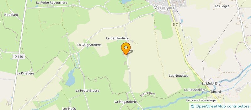 localisation de l'entreprise MONSIEUR ROBERT VETILLARD  SAINT-GEORGES-SUR-ERVE