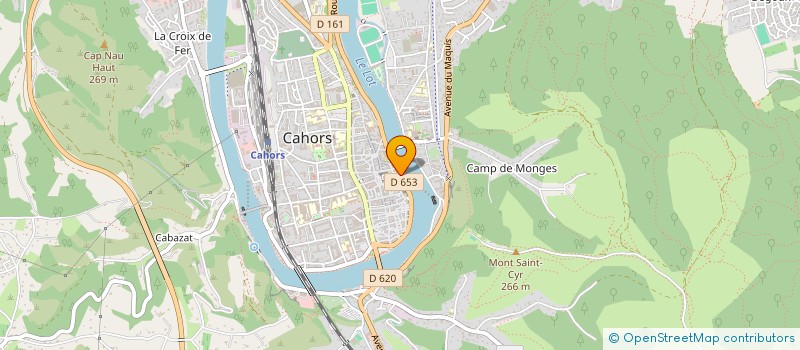 localisation de l'entreprise MONSIEUR ROBERT VIALLA  CAHORS