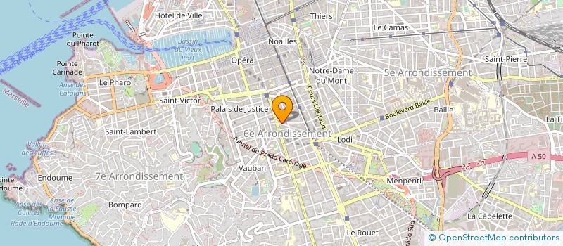 localisation de l'entreprise MONSIEUR ROBERT VICENTE à MARSEILLE