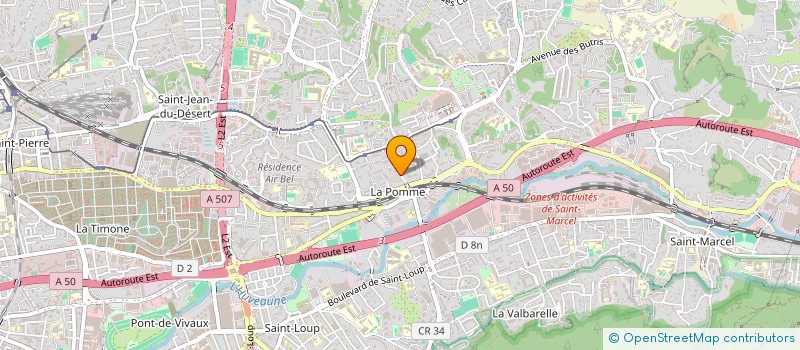 localisation de l'entreprise MONSIEUR ROBERT VIDAL à MARSEILLE