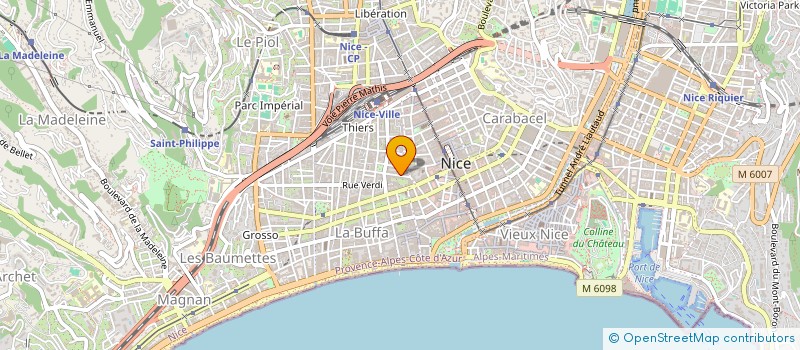 localisation de l'entreprise MONSIEUR ROBERT VIGNA à NICE